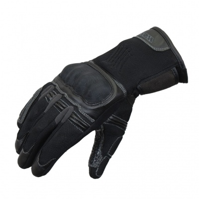 [RUSH] Перчатки EASY текстиль, цвет Черный фото в интернет-магазине FrontFlip.Ru
