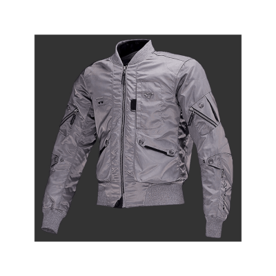 MACNA BASTIC Куртка ткань светло серая фото в интернет-магазине FrontFlip.Ru