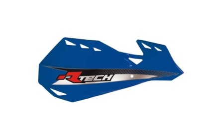 RTech Защита рук Dual Evo синяя с крепежом (moto parts) фото в интернет-магазине FrontFlip.Ru