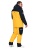 SNOW HEADQUARTER Горнолыжный костюм мужской KA-0115 Желтый фото в интернет-магазине FrontFlip.Ru