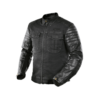 TRILOBITE 964 ACID SCRAMBLER Куртка джинсовая черная фото в интернет-магазине FrontFlip.Ru