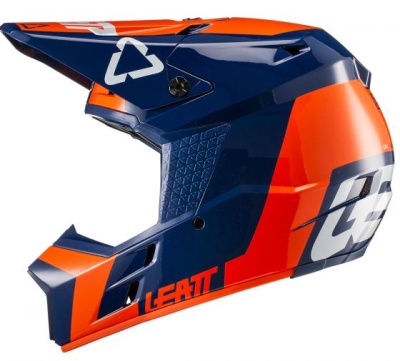 Мотошлем Leatt GPX 3.5 Helmet Orange фото в интернет-магазине FrontFlip.Ru