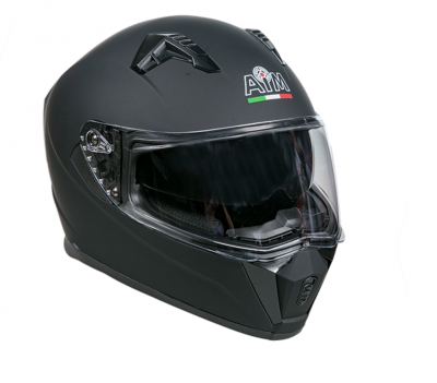 Шлем AiM JK320 Black Matt фото в интернет-магазине FrontFlip.Ru
