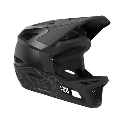 Велошлем Leatt MTB Gravity 6.0 Carbon Helmet Stealth фото в интернет-магазине FrontFlip.Ru