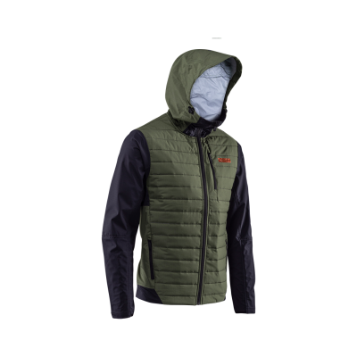 Велокуртка Leatt MTB Trail 3.0 Jacket Spinach фото в интернет-магазине FrontFlip.Ru