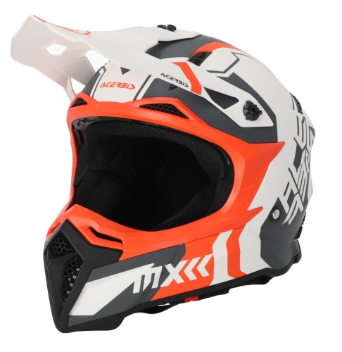 Шлем Acerbis PROFILE 5 22-06 White/Orange фото в интернет-магазине FrontFlip.Ru