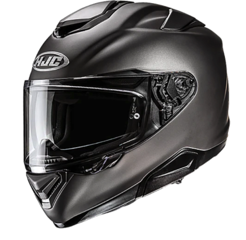 Мотошлем HJC RPHA72 SEMI FLAT TITANIUM фото в интернет-магазине FrontFlip.Ru
