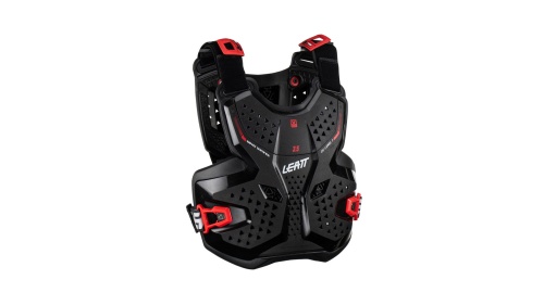 Защита панцирь подростковый Leatt Chest Protector 3.5 Junior Black/Red 2023 фото в интернет-магазине FrontFlip.Ru