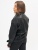 Косуха кожаная женская черного цвета 3602Ch фото в интернет-магазине FrontFlip.Ru