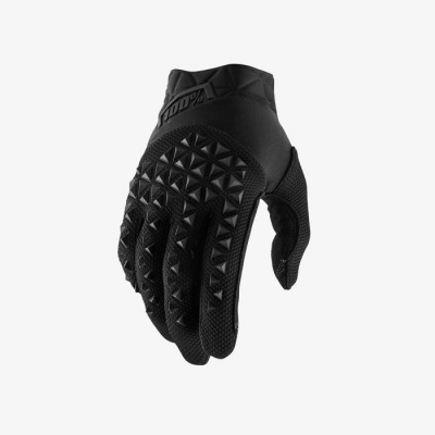 Мотоперчатки подростковые 100% Airmatic Youth Glove Black/Charcoal фото в интернет-магазине FrontFlip.Ru