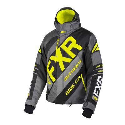 Куртка FXR CX с утеплителем Char/Black/Hi Vis фото в интернет-магазине FrontFlip.Ru