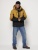 Горнолыжная куртка мужская горчичного цвета 88819G фото в интернет-магазине FrontFlip.Ru