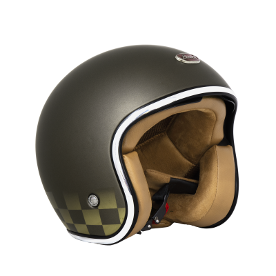 Шлем Beon B-108 MATT BRONZE/GOLD фото в интернет-магазине FrontFlip.Ru