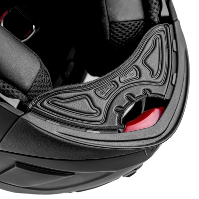 ZEUS Шлем модуляр ZS-3020 Термопластик, мат., Черный фото в интернет-магазине FrontFlip.Ru