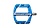 Педали HT ANS08 Royal Blue (ANS08X1J25G1X1)