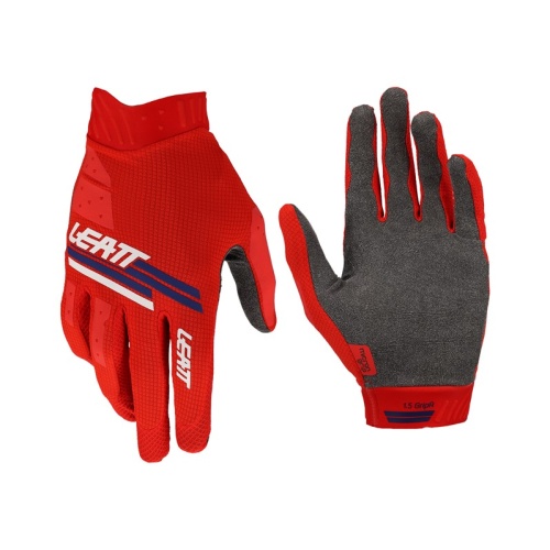 Мотоперчатки подростковые Leatt Moto 1.5 Jr Glove Red фото в интернет-магазине FrontFlip.Ru