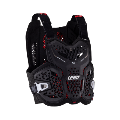 Защита панцирь Leatt Chest Protector 4.5 Evo Black фото в интернет-магазине FrontFlip.Ru