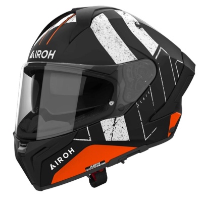 Шлем Airoh MATRIX SCOPE Orange Matt фото в интернет-магазине FrontFlip.Ru