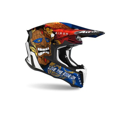 Внедорожный шлем Airoh Twist 2.0 Tiki Gloss фото в интернет-магазине FrontFlip.Ru