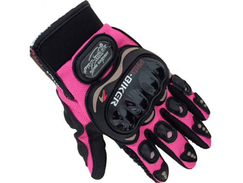Перчатки Pro-Biker MCS-21 Pink фото в интернет-магазине FrontFlip.Ru