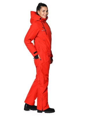 SNOW HEADQUARTER Снегоходный комбинезон женский BB-0160 Красный фото в интернет-магазине FrontFlip.Ru