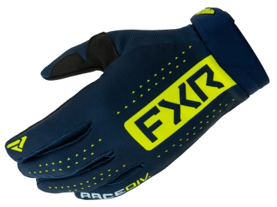 FXR MX Перчатки Reflex MX Glove 22 Midnight/Hi Vis фото в интернет-магазине FrontFlip.Ru