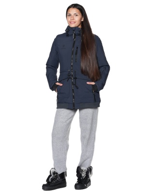 SNOW HEADQUARTER Снегоходная куртка женская B-8879 Темно-синий фото в интернет-магазине FrontFlip.Ru