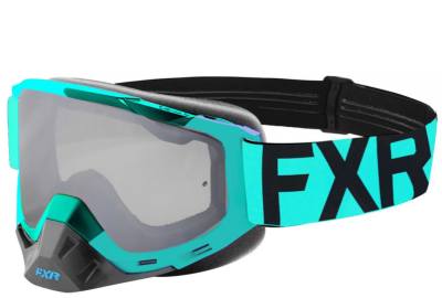 FXR MX Маска Boost Clear MX Goggle 19 Mint/Black фото в интернет-магазине FrontFlip.Ru