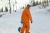 Сноубордический комбинезон Mr. Chukcha Orange утеплённый фото в интернет-магазине FrontFlip.Ru