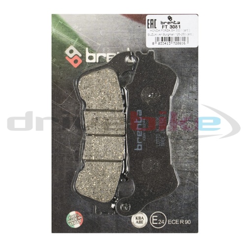 [BRENTA] Тормозные колодки FT 3081 Organic фото в интернет-магазине FrontFlip.Ru