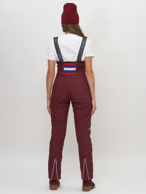 Полукомбинезон брюки горнолыжные женские  66179Bo фото в интернет-магазине FrontFlip.Ru