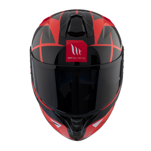 Шлем MT TARGO PRO PODIUM D5 Gloss Red фото в интернет-магазине FrontFlip.Ru