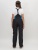 Полукомбинезон брюки горнолыжные женские черного цвета 66789Ch фото в интернет-магазине FrontFlip.Ru