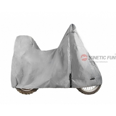 [KINETIC FUN] Чехол для мотоцикла с центральным кофром 'Enduro Light Top Case', 220х170 Ткань Окcфорд 240D, цвет Серый фото в интернет-магазине FrontFlip.Ru