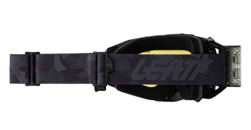 Очки Leatt Velocity 5.5 Roll-Off Stealth Yellow 70% (8024070410) фото в интернет-магазине FrontFlip.Ru