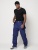Полукомбинезон брюки горнолыжные мужские синего цвета 66357S фото в интернет-магазине FrontFlip.Ru