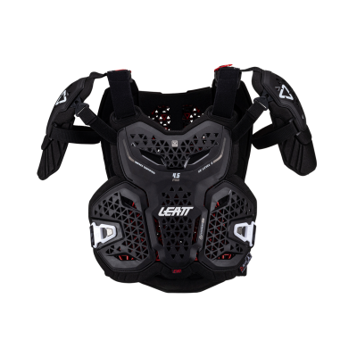 Защита панцирь Leatt Chest Protector 4.5 Pro Evo Black фото в интернет-магазине FrontFlip.Ru