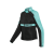 DAINESE Куртка ткань RIBELLE AIR жен 26F BLK/ACQUA-GREEN фото в интернет-магазине FrontFlip.Ru