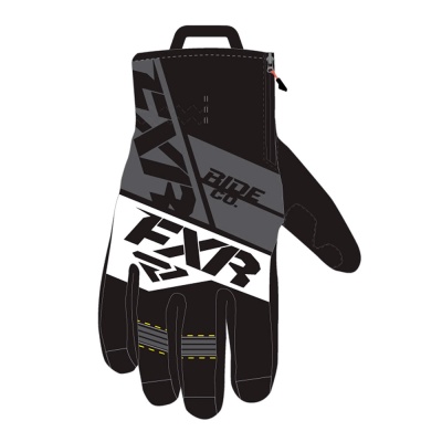 Перчатки FXR Fuel с утеплителем Black/Char/White фото в интернет-магазине FrontFlip.Ru