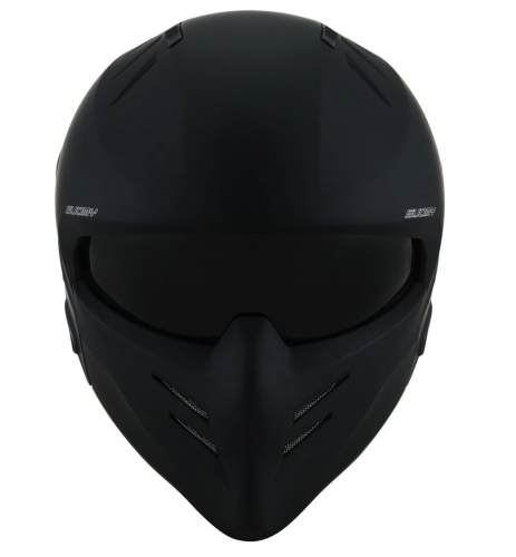 [SUOMY] Мотошлем ARMOR PLAIN, цвет Черный Матовый фото в интернет-магазине FrontFlip.Ru