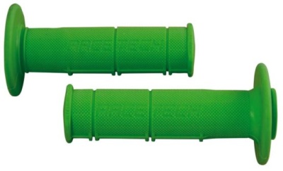 RTech Ручки на руль Soft Grips 115мм зеленые (moto parts) фото в интернет-магазине FrontFlip.Ru