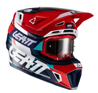 Мотошлем Leatt Moto 7.5 Helmet Kit Royal фото в интернет-магазине FrontFlip.Ru