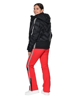 SNOW HEADQUARTER Снегоходный костюм женский B096 Красно-черный фото в интернет-магазине FrontFlip.Ru