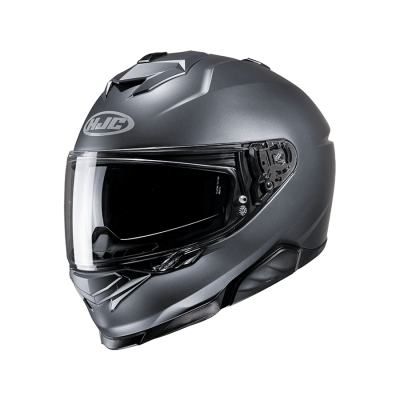 HJC Шлем i71 SEMI FLAT ANTHRACITE фото в интернет-магазине FrontFlip.Ru