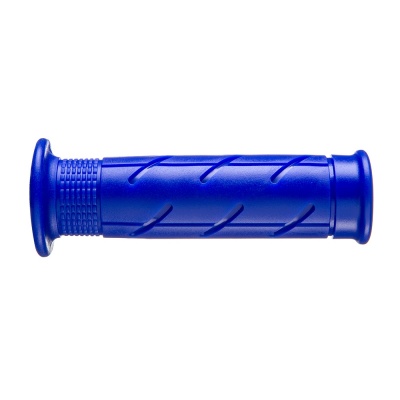 [ARIETE] Ручки руля (комплект) Scooter ASP 22-25мм/120мм, открытые, цвет Синий фото в интернет-магазине FrontFlip.Ru