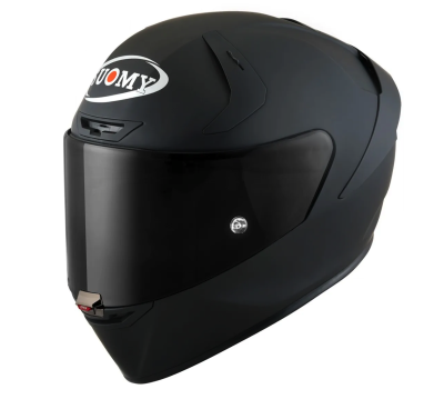 [SUOMY] Мотошлем SR-GP EVO PLAIN, цвет Черный Матовый фото в интернет-магазине FrontFlip.Ru