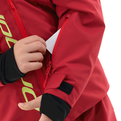 Dragonfly Куртка утепленная Gravity JUNIOR Red - Yellow (УНИСЕКС) фото в интернет-магазине FrontFlip.Ru