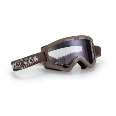 ARIETE Кроссовые очки (маска) MUDMAX RACER - SAND-BROWN (moto parts) фото в интернет-магазине FrontFlip.Ru