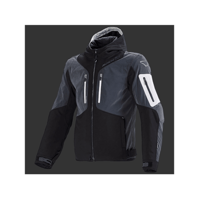 MACNA AYTEE Куртка ткань черно-серая фото в интернет-магазине FrontFlip.Ru
