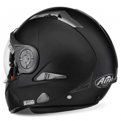 AIROH шлем трансформер J-106 COMMAND BLACK MATT фото в интернет-магазине FrontFlip.Ru